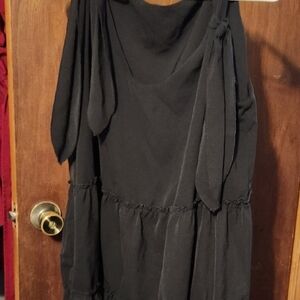 Chic Black Sleeveless Dress